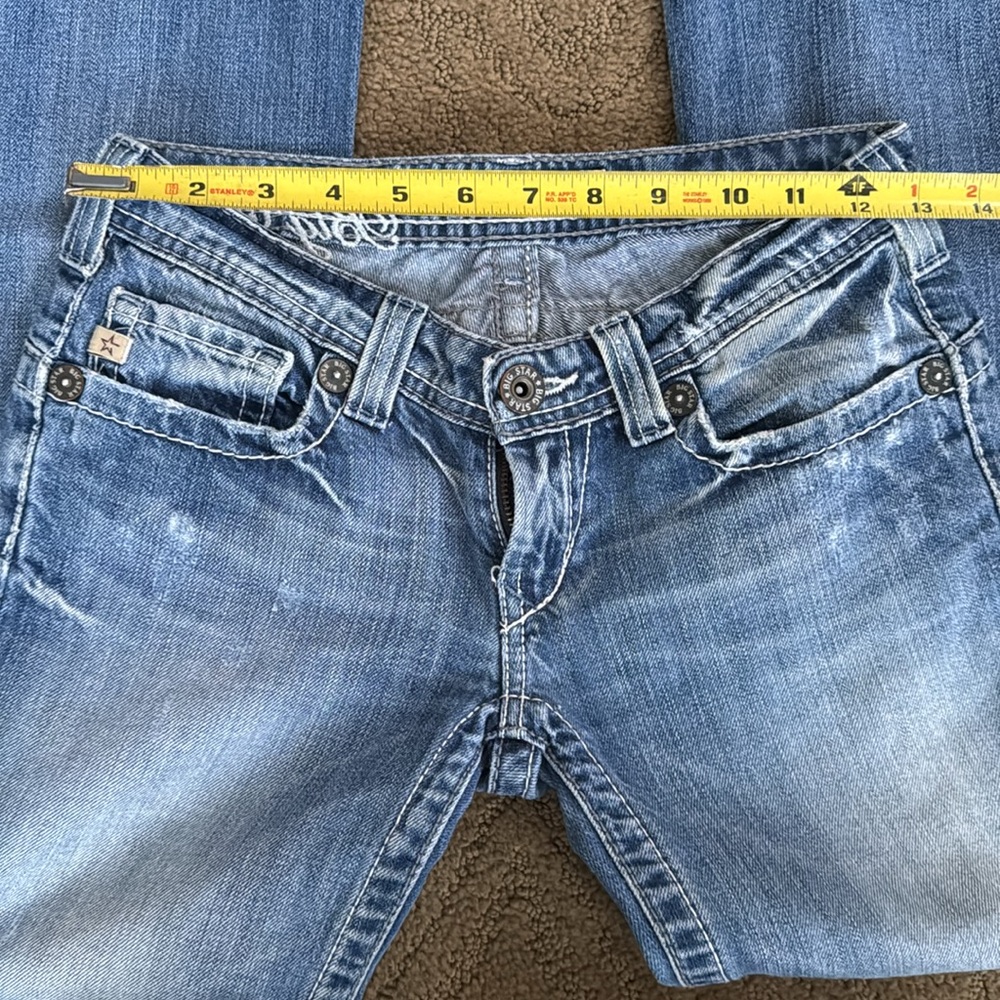 BIG STAR Jeans The Buckle Sophie 24R Low rise Boot cut Designer Denim - Picture 4 of 9